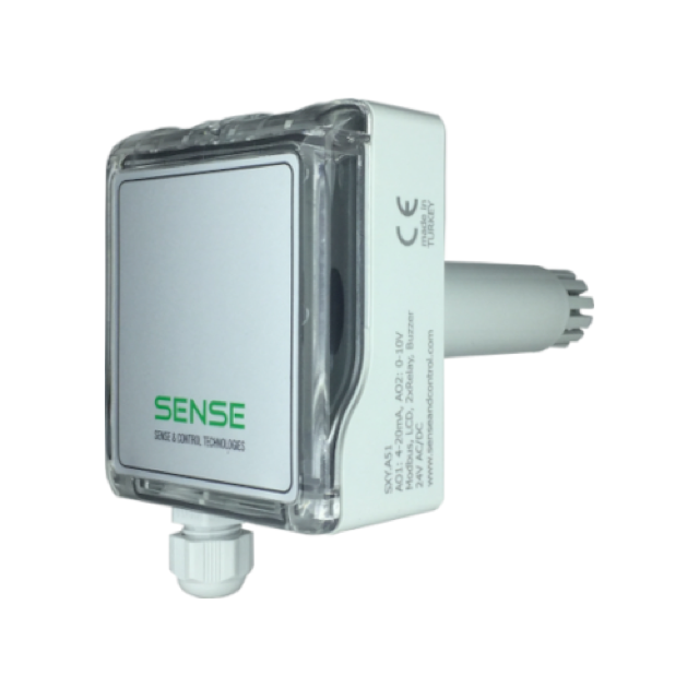 Sensor de Mon&oacute;xido de Carbono, Ducto